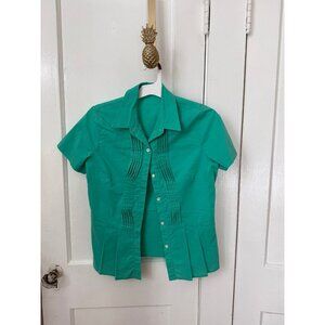 BOSCH women’s size medium short sleeve teal shirt